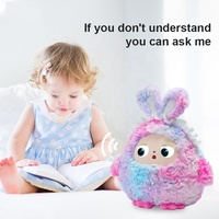 SamToyCn Hi-Tech Google Gemini ChatGPT Multilingue, Jouet en peluche IA créatif, mignon et doux avec application, pour la réponse rapide en temps réel aux questions