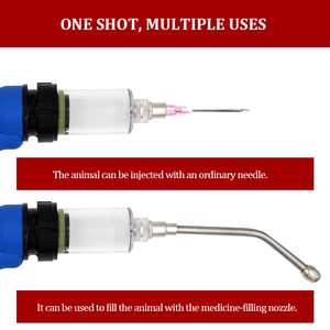 Súng Phun Thuốc Cho Gia Súc Thú Y Tự Động Ống Tiêm Cho Ăn Thuốc Uống Liên Tục Cho Gia Cầm Động Vật - Product Image 4