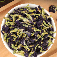 Fleurs de pois papillon séchées prêtes à l'emploi, pétales bleus, tisane amincissante, durée de conservation de 18 mois, boisson du Vietnam en vrac