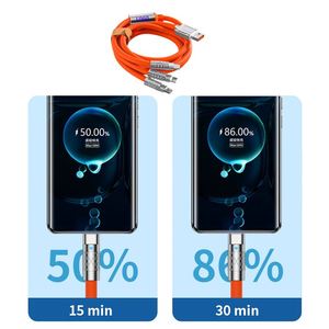 สายชาร์จเร็วแบบ 3 in 1 120W USB 6A สำหรับองค์กร (ขายส่ง) - Product Image 4