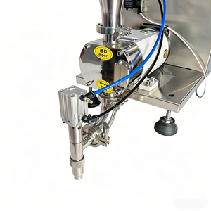 Machine de remplissage de table à pompe semi-rotative à engrenages lobulaires pour sauces piquantes, kimchi, cornichons, ketchup et pâtes, idéale pour les substances visqueuses - Product Image 4