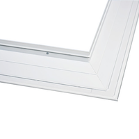 Diffuseur carré en aluminium personnalisé de haute qualité Diffuseur d'air du système CVC à 4 voies