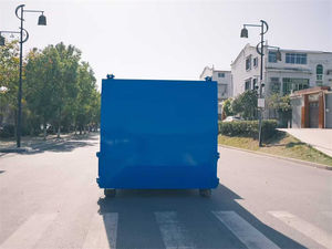 Compactador de bajo precio, estación de transferencia de <span class=keywords><strong>basura</strong></span>, estación de <span class=keywords><strong>basura</strong></span> de compresión móvil, estación de limpieza de cubo de <span class=keywords><strong>basura</strong></span> - Product Image 6