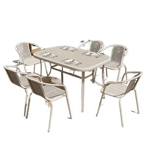 Elegante mesa y sillas compactas <span class=keywords><strong>para</strong></span> una decoración moderna de cafetería y restaurante Nuevo producto a buen precio <span class=keywords><strong>para</strong></span> restaurantes, hoteles y centros comerciales - Product Image 5