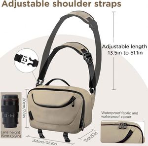 Free sample <b>Camera</b> <b>Backpack</b> polyester - Waterproof <b>Camera</b> Bag <b>Backpack</b> with Removable Insert 13" Laptop - Product Image 2