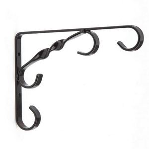 WEKIS Triangle Steel Reinforced Wall <b>Bracket</b> with 75lbs Capacity for Room <b>Shelves</b>-White Powder Coated - Product Image 3