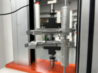 Extensomètre à long voyage pour test d'allongement textile