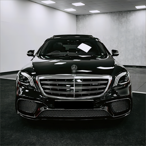 Kit de carrosserie de pare-chocs de pièces d'auto en matériau PP pour Mercedes Benz <span class=keywords><strong>Classe</strong></span> <span class=keywords><strong>S</strong></span> W222 2014-2020 Escalate to S63 <span class=keywords><strong>AMG</strong></span> Style - Product Image 2