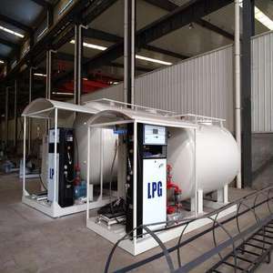 Fabrik 5000 Liter Mobile LPG-Tankstelle 10.000 Liter LPG LNG-Tankstelle für Afrika - Product Image 4