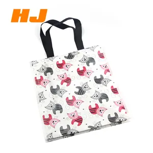 Cartoon Design Reusable Shopping Pp Non Woven Bags