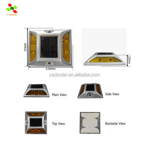 Китайское производство, алюминиевые солнечные дорожные светодиодные гвоздики - Product Image 2