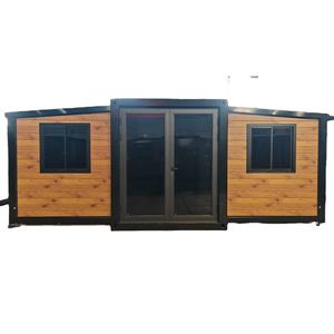 Villa di Lusso Prefabbricata Casa Container da 40 Piedi Espandibile Pronta da Vivere con 3 Camere da Letto - Product Image 1