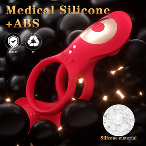 Cincin <span class=keywords><strong>Penis</strong></span> Silikon Getar Model Mawar S-Hande Produk Baru untuk Pria, Cincin Seks untuk Menunda Ejakulasi - Product Image 4