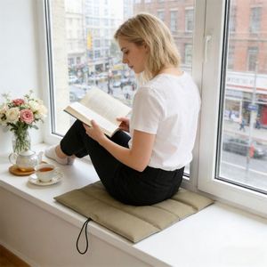 Coussin de siège 2026 en tissu Oxford, simple, pour voyage et pique-nique, avec poignée et cordon de serrage, pour femmes - Product Image 2
