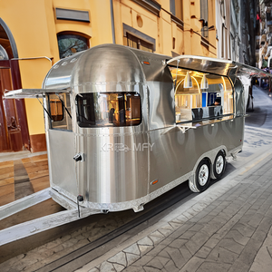 Remolque Completamente Equipado para Venta Ambulante de Comida Rápida, Carrito de Café al Aire Libre, Camioneta de Comida Móvil - Product Image 5