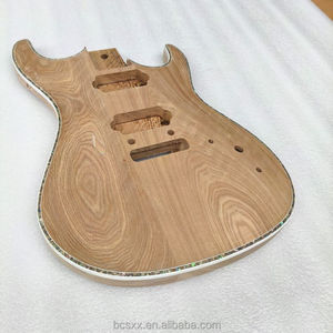 Cuerpo de <span class=keywords><strong>guitarra</strong></span> eléctrica al por mayor de 39 pulgadas, madera maciza de tilo, mástil de arce, diapasón de palisandro oscuro, acabado pintado, muestras para principiantes - Product Image 2