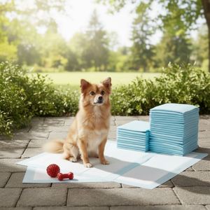 Coussinets absorbants jetables pour urine d'animaux, très absorbants, couches pour chats et chiens en tissu non tissé, personnalisables - Product Image 1