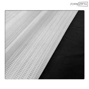 90% <span class=keywords><strong>Polyester</strong></span> Vải Trắng Trọng Lượng Nhẹ 95gsm Người Đàn Ông Của Thể Thao T-Shirt Dệt Kim Jacquard Tùy Chỉnh In Vải Cho Quần Áo - Product Image 6