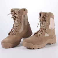 Bottes tactiques de randonnée Jungle Ranger, bottes tactiques d'extérieur avec fermeture éclair