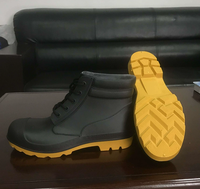 Botas de Lluvia de Seguridad con Punta de Acero para Hombre, Antideslizantes, de PVC, con Garantía de Calidad