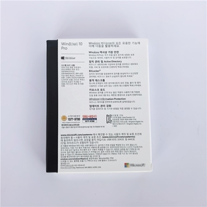 Windows 10 <span class=keywords><strong>Pro</strong></span> เวอร์ชั่นเกาหลี FPP กล่อง USB COA รับรองการขายปลีก ใช้งานได้ทั่วโลก พร้อมการเปิดใช้งานออนไลน์ รับประกัน 3 เดือน จัดส่งรวดเร็ว มีสินค้าในสต็อก ไต้หวัน - Product Image 5