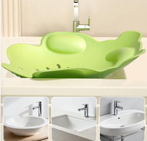 Baignoire portable pour bébé avec fonction inclinable pour nouveau-nés, station <span class=keywords><strong>de</strong></span> lavage des cheveux pour bébé - Product Image 5