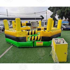 Venta Popular desafío de obstáculo inflable <span class=keywords><strong>juego</strong></span> eliminador inflable <span class=keywords><strong>wipeout</strong></span> <span class=keywords><strong>juego</strong></span> extremo para fiesta - Product Image 2