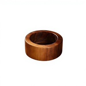 Anillo para Servilletas de Madera Natural Duradero, Redondo de 4.5cm, Ecológico, Decoración de Mesa Moderna y Lujosa para Bodas y Cenas - Product Image 6