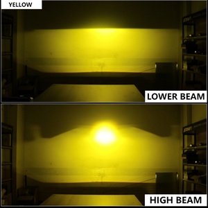 ไฟตัดหมอกซันวี 3 สี ไฟสูง ไฟต่ำ สีขาว สีเหลือง ไฟหน้า LED อัพเกรดเลนส์ - Product Image 4