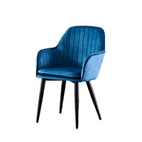 Housses de chaise de salle à manger MEIVINES, lot de 4 housses extensibles en tissu pour fauteuils