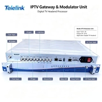 Modulateur numérique fourni par l'usine OEM, directement de l'usine, pour la diffusion télévisuelle communautaire, système de télévision hôtelier