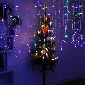 Độ Sáng Cao Ngoài Trời Không Thấm Nước PVC Đèn Cơ Thể Đầy Đủ Sao <span class=keywords><strong>LED</strong></span> Ánh Sáng Chuỗi Cho Môi Trường Xung Quanh Băng Dải Ánh Sáng Môi Trường Xung Quanh Rèm - Product Image 5