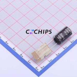 Condensador Electrolítico de Aluminio de Orificio Pasante NFC450V10M10*16 5.0TP, Orificio Pasante, D10xL16mm 10uF 20% 450V 75mA-120Hz - Product Image 1