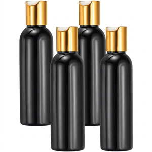 Botellas de Champú Vacías en Oferta, 100ml 150ml 250ml 500ml, Envase de Plástico PET con Tapa de Disco, Botellas para Gel para el Cabello y Loción - Product Image 1