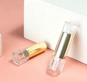 Tube de brillant à lèvres à taille fine en plastique ABS moulé par <span class=keywords><strong>injection</strong></span>, emballage cosmétique avec bouchon à vis, logo personnalisé, impression UV/sérigraphie - Product Image 1