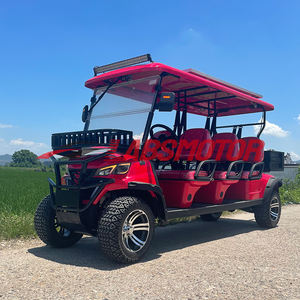 Buggy de <span class=keywords><strong>chasse</strong></span> électrique 6 places certifié CE 48V voiturette de golf 4x4 vente du fabricant - Product Image 3