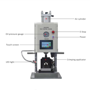 Machine à sertir hydraulique à haute efficacité 6T avec mémoire de données pré-stockée et fonctionnement à une touche - Product Image 4