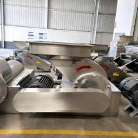 Pompe broyeuse agglomératrice électrique en acier inoxydable résistante à l'usure pour le traitement chimique, haute sécurité, pour blocs de poudre minérale