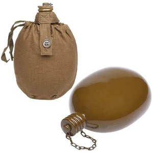 IRONDONKEY Attrezzatura per Avventure all'Aperto, Bottiglia d'Acqua in Alluminio Russa da 0,75L, Set Bottiglia d'Acqua in Alluminio per <span class=keywords><strong>Campeggio</strong></span> - Product Image 1