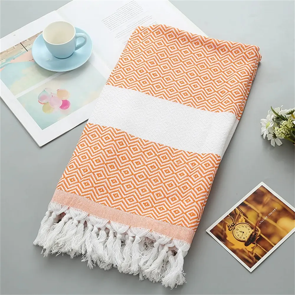 Chevrons Peshtemal Hammam Serviette Pestemal Pestamal Fouta Kikoy Paréo Turc Serviette De Plage