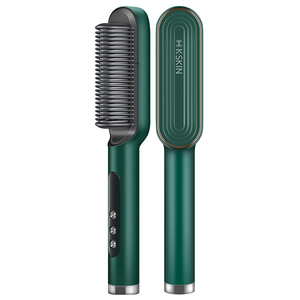 Cepillo de Peinado Iónico de Cerámica, Eléctrico, Profesional, Calentamiento Rápido PTC, Pantalla LCD, 5 Niveles de Temperatura, Mango de Plástico, Para Todo Tipo de Cabello - Product Image 6