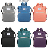 Sacs à dos multifonctionnels pour bébé fabriqués sur mesure, sacs à couches pliables de luxe, sacs à dos pour femmes, sacs à dos pour mamans avec USB