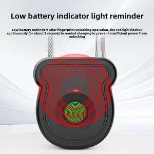 Khóa điện tử thông minh chống nước, chống gỉ, nhận dạng vân tay, điều khiển từ xa, chống trộm, có SDK, dùng cho cổng - Product Image 2