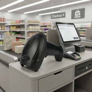 Escáner de código de barras DS6265B 2D con soporte de detección automática <span class=keywords><strong>QR</strong></span> y PDF417 <span class=keywords><strong>lector</strong></span> de código de barras interfaz USB para pago móvil Android - Product Image 2