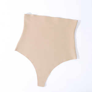Factory <span class=keywords><strong>Outlet</strong></span> 3 colores sin costuras adelgazamiento Slim Fit ropa interior moldeador de cuerpo de cintura alta mujeres Control de barriga tangas bragas - Product Image 3