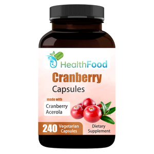 Capsules de canneberge directes d'usine avec extrait de canneberge pour favoriser la santé urinaire et soutenir la fonction du système immunitaire - Product Image 1