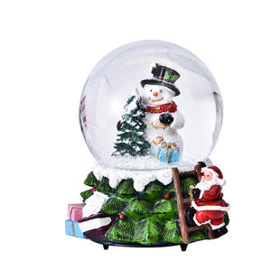 Babbo natale <span class=keywords><strong>fiocchi</strong></span> <span class=keywords><strong>di</strong></span> <span class=keywords><strong>neve</strong></span> scatola <span class=keywords><strong>di</strong></span> musica sfera <span class=keywords><strong>di</strong></span> cristallo luci in resina ornamenti per la decorazione <span class=keywords><strong>di</strong></span> natale acqua <span class=keywords><strong>di</strong></span> vetro albero <span class=keywords><strong>di</strong></span> natale - Product Image 5