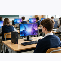Mini PC VESA que ahorra espacio, Intel Core i5/i7, 16GB, SSD de 512GB, microordenador de escritorio para laboratorio informático escolar y laboratorio de idiomas