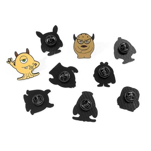 เข็มกลัดรูปมอนสเตอร์อะคาเดมี ขายส่ง ลายการ์ตูนน่ารัก มอนสเตอร์ตัวเล็ก ตาโต ทำจากโลหะผสม ใช้ตกแต่งกระเป๋าและเสื้อผ้า - Product Image 2