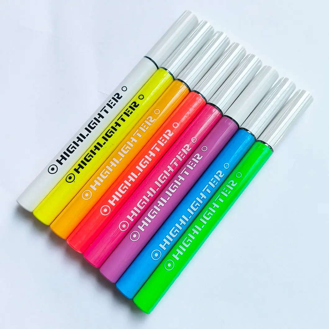 8 pezzi arcobaleno colorato Eyeliner penna colla perfetta per diversi stili trucco incredibile penna Eyeliner di bell'aspetto